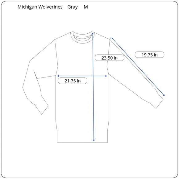 Vintage Michigan Wolverines College Football Sweatshirt Womens Medium Ivory Gray - Picture 3 of 14